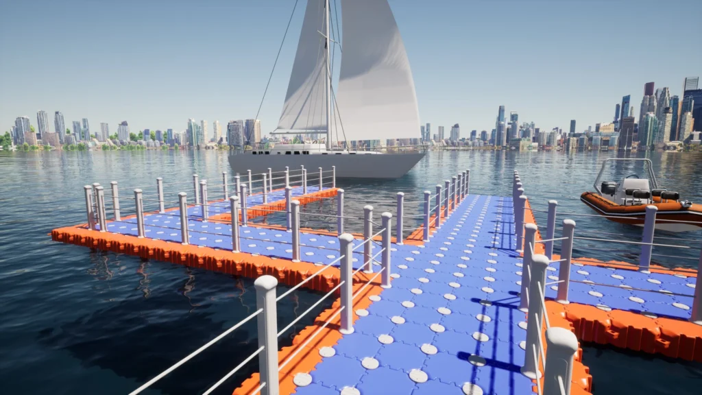 Referensi Konsep Dermaga Apung yang Inspiratif