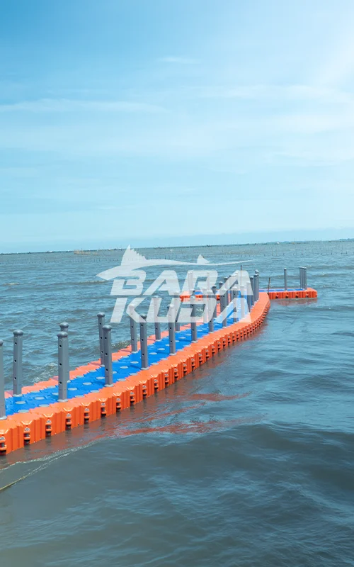dermaga apung kubus apung barakuda