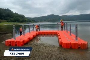 dermaga apung kubus apung barakuda