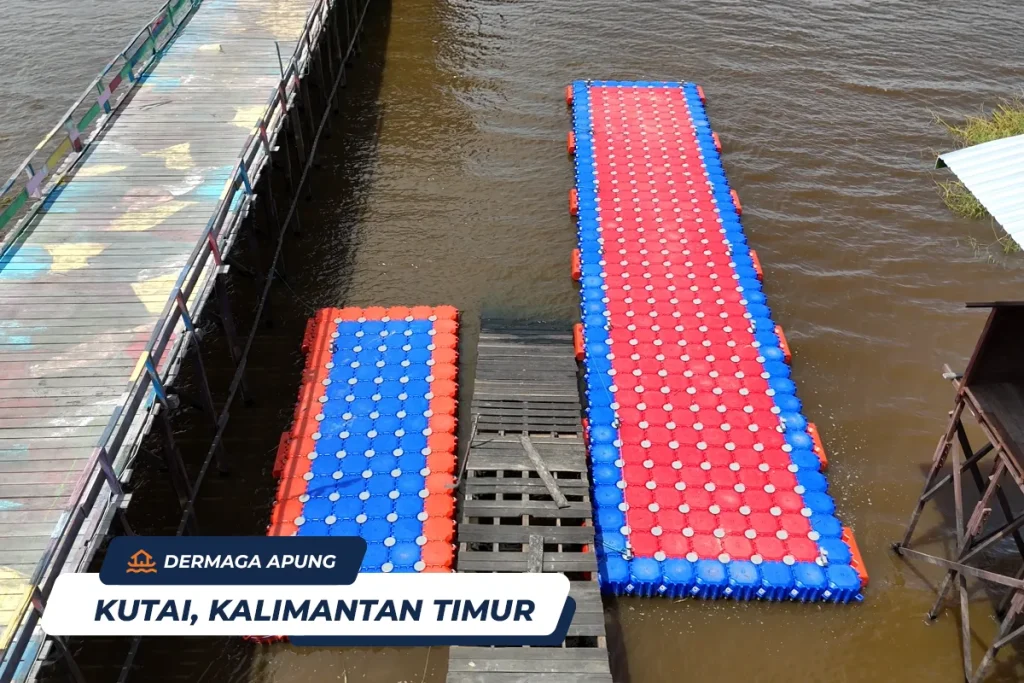 dermaga apung kubus apung barakuda