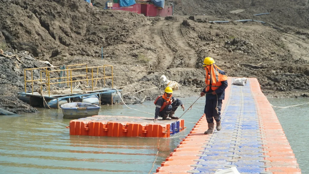 Floating Walkway Barakuda, Solusi Akses Area Tambang