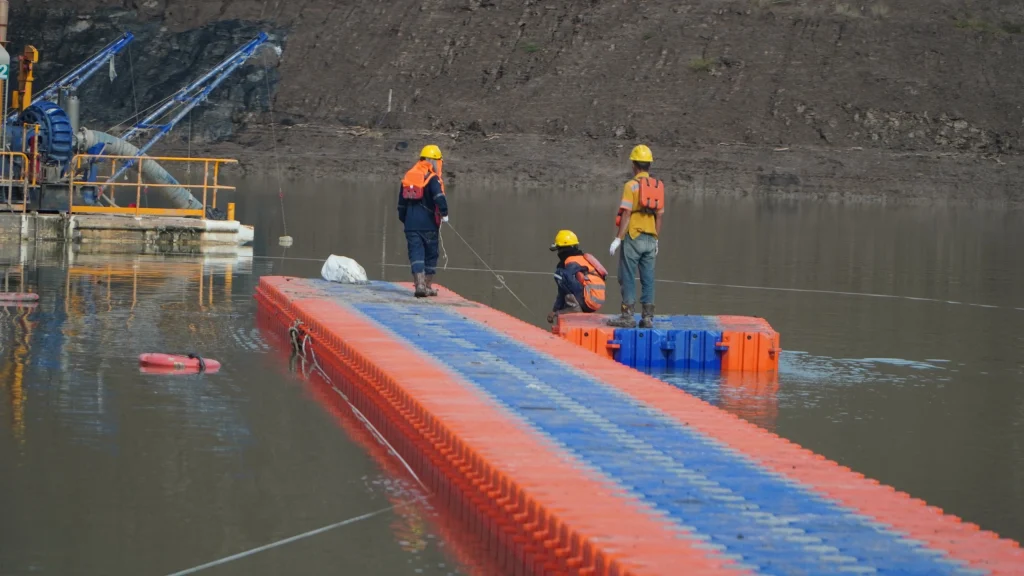Floating Walkway Barakuda, Solusi Akses Area Tambang