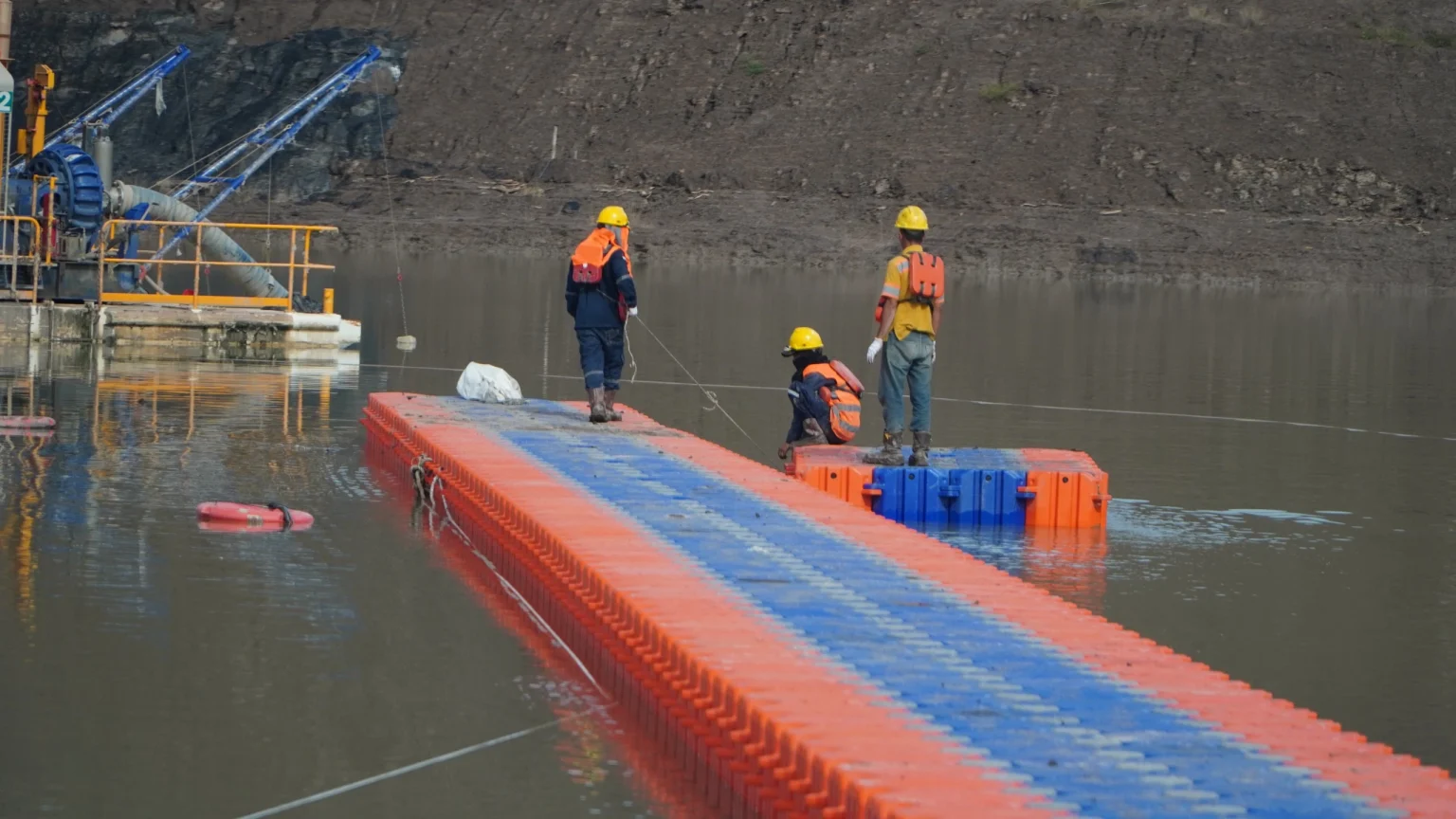 Floating Walkway Barakuda, Solusi Akses Area Tambang